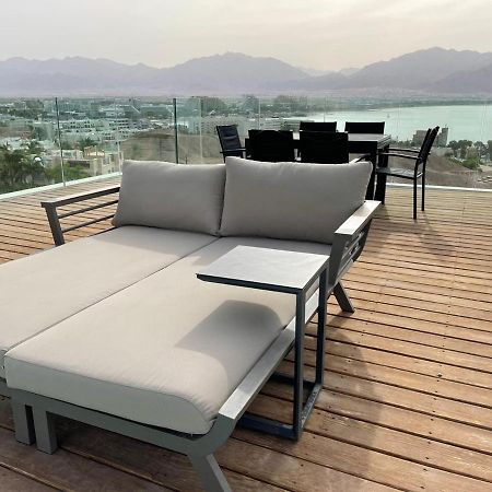 Villa Sea View 100 M From The Beach Eilat Bagian luar foto