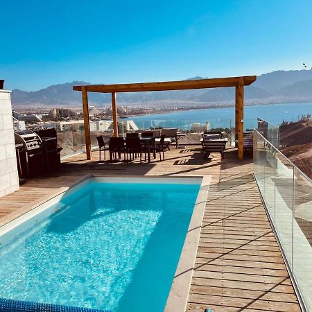 Villa Sea View 100 M From The Beach Eilat Bagian luar foto