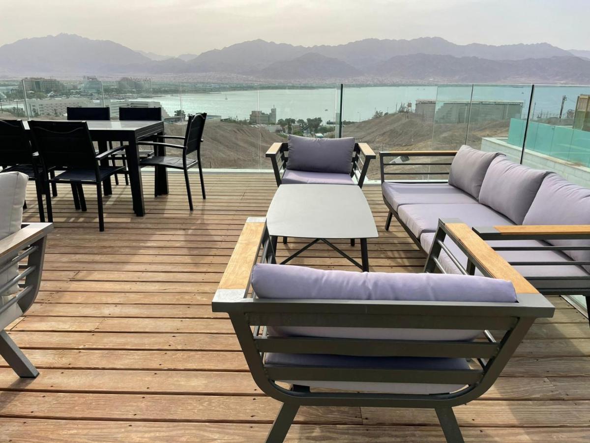 Villa Sea View 100 M From The Beach Eilat Bagian luar foto